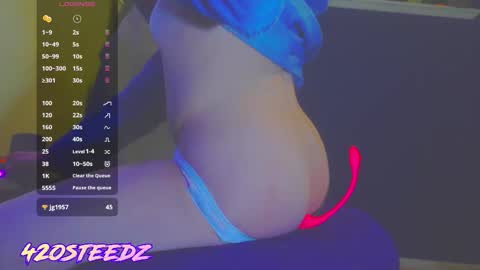 Snapshot of 420steedz chatting on February 28, 1:06 am 420steedz online show from February 28, 1:06 am