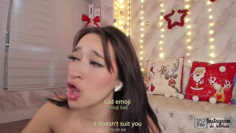 Snapshot of _barbie_joy chatting on December 9, 9:37 pm Andrea online show from December 9, 9:37 pm