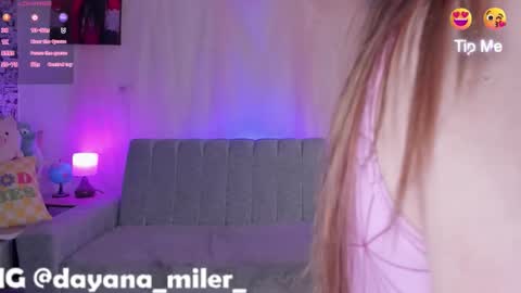 IG Dayana miler online show from October 8, 1:25 am