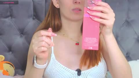 Snapshot of _gingercherry chatting on June 18, 6:24 am GINGER CHERRY online show from June 18, 6:24 am