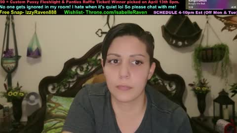 IsabelleRaven online show from April 6, 12:52 am