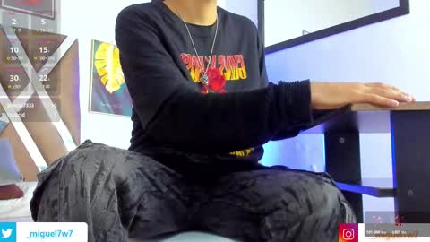 miguel tomorrow from 200 pm Colombia to 1000 pm online show from January 13, 7:30 pm