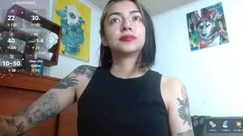 Zoe  online show from March 12, 12:10 am