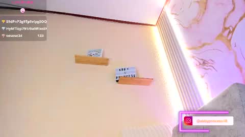 Snapshot of abby_princess18 chatting on July 28, 4:39 pm Abby online show from July 28, 4:39 pm