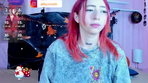 Snapshot of abby_rouseh chatting on October 19, 9:37 pm Abby online show from October 19, 9:37 pm