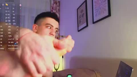 Snapshot of adampolerno chatting on December 12, 3:10 am Hi Im Adam Glad to see u here 3 And its my first day online show from December 12, 3:10 am