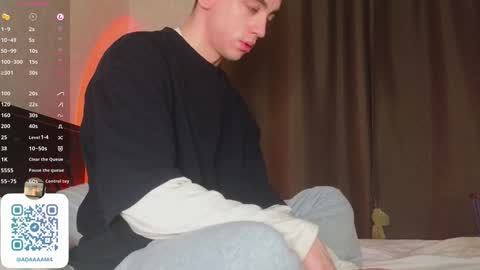 Snapshot of adampolerno chatting on January 27, 9:34 am Hi Im Adam Glad to see u here 3 And its my first day online show from January 27, 9:34 am