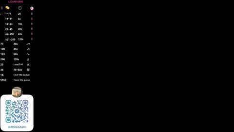 Snapshot of adampolerno chatting on February 15, 8:33 pm Hi Im Adam Glad to see u here 3 And its my first day online show from February 15, 8:33 pm