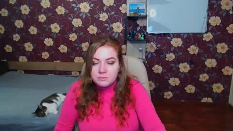 Snapshot of adel_redhead_ chatting on March 8, 3:56 pm Adel online show from March 8, 3:56 pm