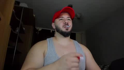 Snapshot of adonislovely chatting on December 3, 12:38 pm Adonis Steel online show from December 3, 12:38 pm