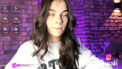 Snapshot of adriana_allen chatting on February 21, 10:59 pm Adri online show from February 21, 10:59 pm