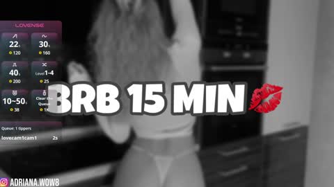 adrianawow1 online show from January 14, 12:11 am