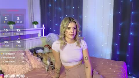 adrianawow1 online show from January 18, 3:31 am