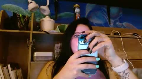 Snapshot of ahungkittykat chatting on March 13, 1:01 am Kat online show from March 13, 1:01 am