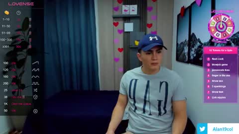 Snapshot of alan_nd_kevin chatting on February 10, 11:36 am Alan Kevin can we reach 100 thumbs up please guys online show from February 10, 11:36 am