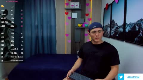 Snapshot of alan_nd_kevin chatting on February 21, 7:21 pm Alan Kevin can we reach 100 thumbs up please guys online show from February 21, 7:21 pm