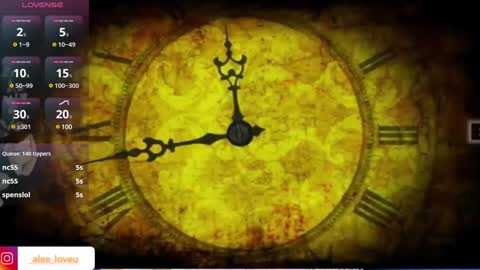 ALE LOVE online show from December 13, 3:05 am