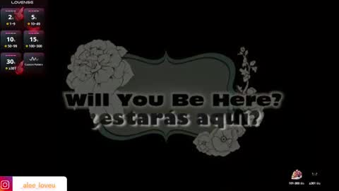 ALE LOVE online show from March 6, 4:52 am