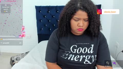 Snapshot of alessiakaunn chatting on February 2, 1:55 am Alison online show from February 2, 1:55 am