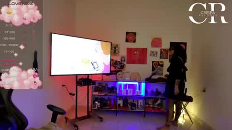 Snapshot of alesyahampton chatting on July 12, 4:58 am Crespa Ruidosa online show from July 12, 4:58 am