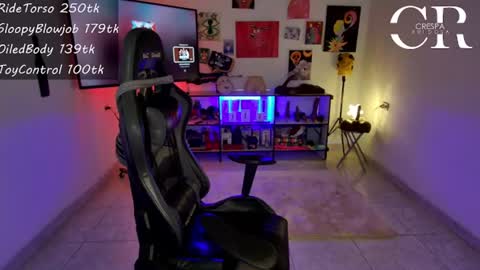 Snapshot of alesyahampton chatting on July 15, 2:06 am Crespa Ruidosa online show from July 15, 2:06 am