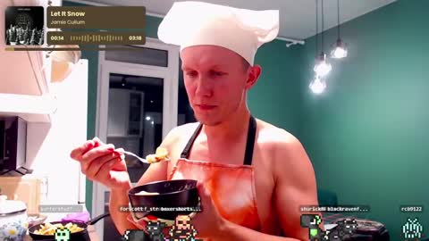 Alex Amazing online show from December 7, 1:14 am