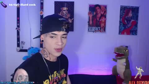 Snapshot of alex_rockstar chatting on February 22, 8:18 am online show from February 22, 8:18 am