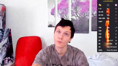 Snapshot of alex_wandhot chatting on October 5, 5:17 am Alex WandHot online show from October 5, 5:17 am