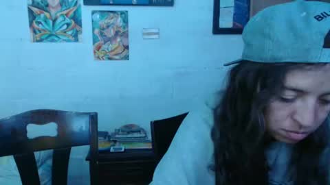 Snapshot of alexablu3 chatting on January 10, 2:14 am Alexa Blu3 online show from January 10, 2:14 am