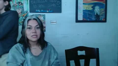 Snapshot of alexablu3 chatting on February 9, 2:17 am Alexa Blu3 online show from February 9, 2:17 am