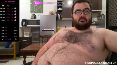 alexxxbear online show from October 1, 5:52 pm