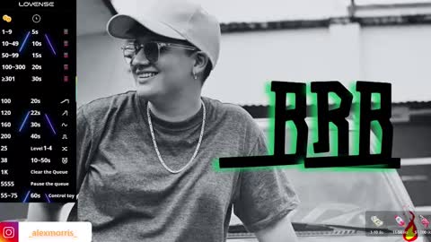 ALEXXX MORRIS online show from October 21, 7:03 pm