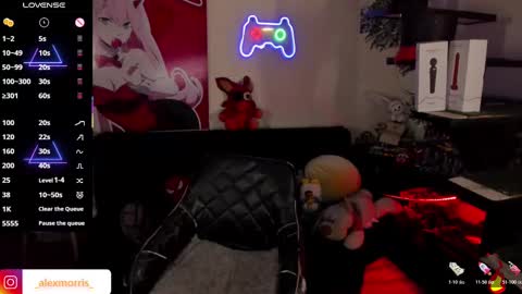 ALEXXX MORRIS online show from November 12, 6:03 am
