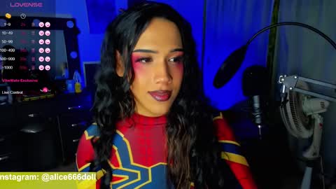 Snapshot of alice666doll chatting on February 21, 8:38 pm NEW ACCOUNT  ALICE  online show from February 21, 8:38 pm