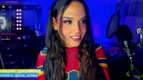 Snapshot of alice666doll chatting on March 7, 11:27 pm NEW ACCOUNT  ALICE  online show from March 7, 11:27 pm