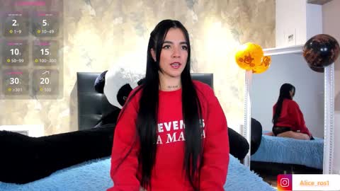 Snapshot of alice_rose5 chatting on October 9, 3:59 am Alice online show from October 9, 3:59 am