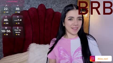 Snapshot of alice_rose5 chatting on December 5, 3:26 am Alice online show from December 5, 3:26 am