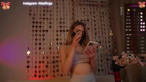 Snapshot of alisarogs chatting on February 9, 11:25 pm Alisarogs online show from February 9, 11:25 pm