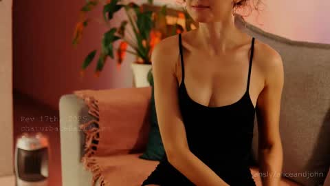 Alice  John online show from February 17, 9:41 pm