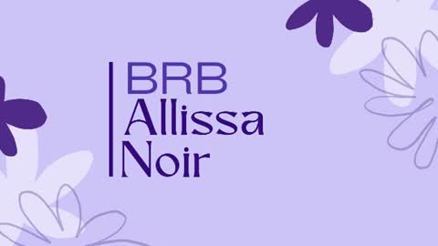 Snapshot of allissa_noir chatting on July 5, 2:07 am Allissa online show from July 5, 2:07 am