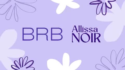 Snapshot of allissa_noir chatting on July 18, 3:33 am Allissa online show from July 18, 3:33 am