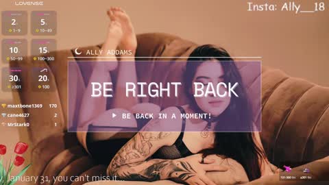 Ally  online show from January 29, 6:54 am