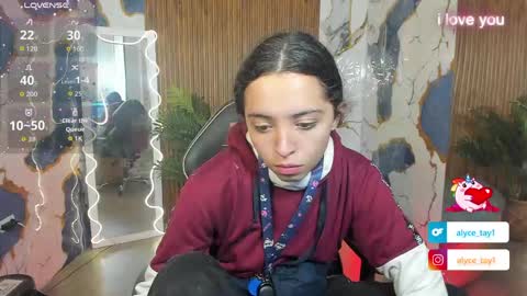 ALYCE  online show from April 16, 12:17 pm