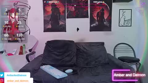 AMBAR AND DAIMON online show from October 4, 6:00 am