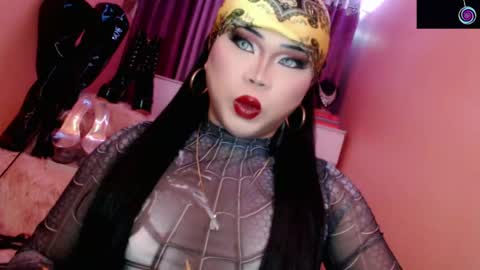 Snapshot of amiadoll chatting on April 23, 5:04 pm Queen Mireska online show from April 23, 5:04 pm