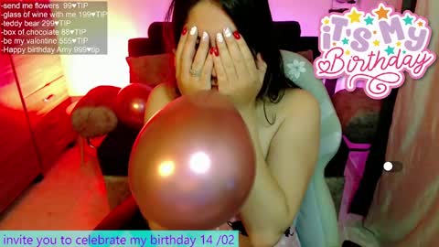 Im Amy IM NOT LOOKING FOR A PARTNER OR DATING online show from February 14, 5:19 am