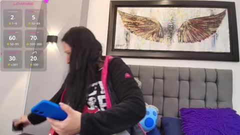 Snapshot of andre_cloefoxx_ chatting on December 14, 4:29 am Cloe online show from December 14, 4:29 am