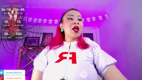 Andrea Bloomix online show from October 25, 1:18 pm