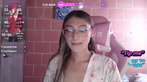 Snapshot of andrea_camila chatting on October 21, 4:41 pm Andrea online show from October 21, 4:41 pm