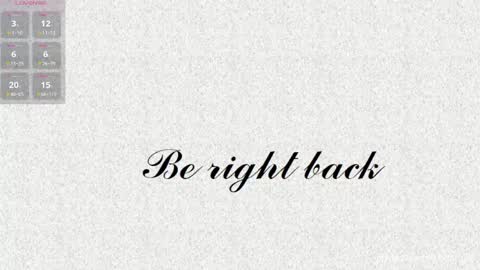Andrea  online show from December 10, 4:38 pm